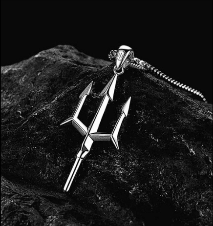 Poseidon Trident Necklace – Symbol of Power and the Sea