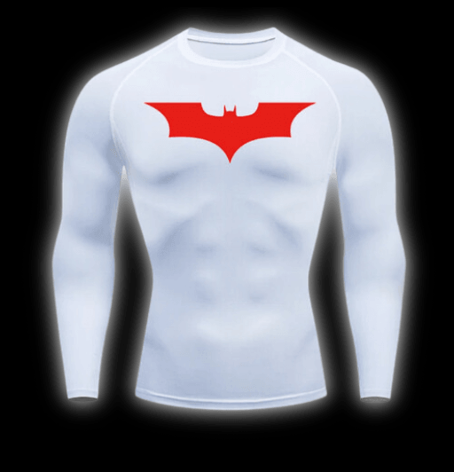 Batman Black/White Compression Shirt | Set - Warrior Gear