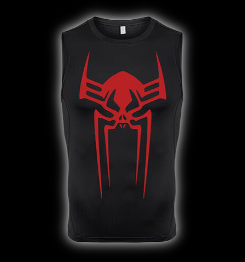 Spider 2099 Compression Tank Top - ultimate Fit & Style for Marvel Fan