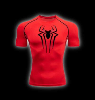 Spiderman Short Sleeve Compression Shirt | Set - Warrior Gear