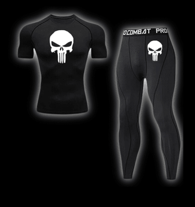 Punisher Short Sleeve Compression Shirt | Set - Warrior Gear