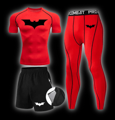 Batman Short Sleeve Compression | Set - Warrior Gear