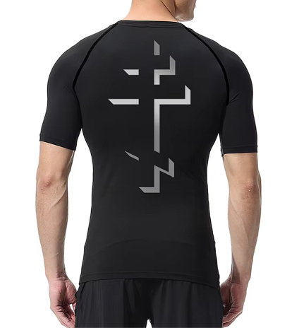 Cristian Sweatpants & Shirt set with moisture-wicking fabric and compression fit.