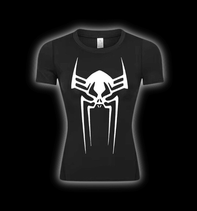 Spider 2099 Short Compression Shirt