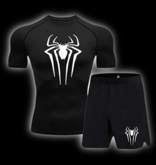 Spiderman Short Sleeve Compression Shirt | Set - Warrior Gear