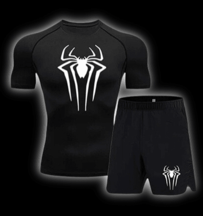 Spiderman Short Sleeve Compression Shirt | Set - Warrior Gear