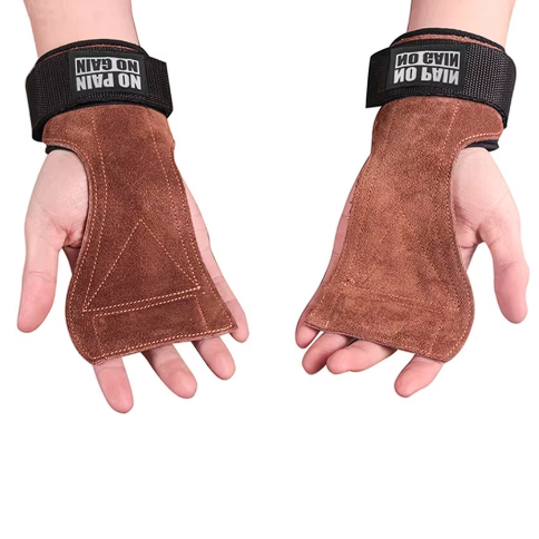 Warriorgearr™ Cowhide Leather Lifting Grip