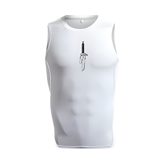 Jujutsu Kaisen Compression Tank Top featuring anime-inspired design for workouts.