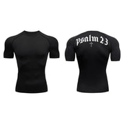 Warriorgearr™️ Psalm 23 Compression Shirt