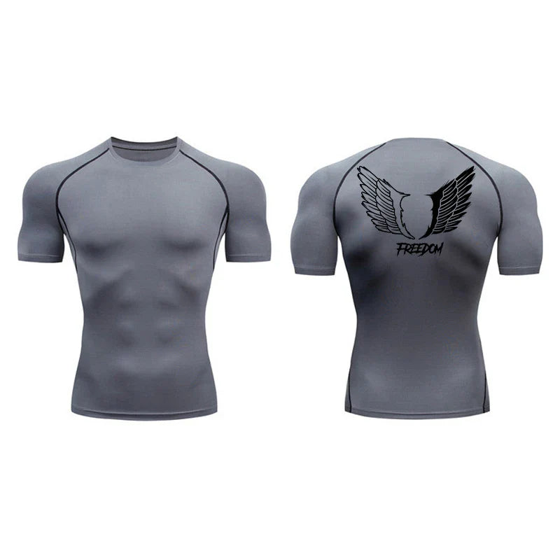 Warriorgearr™ Freedom Compression T-Shirt