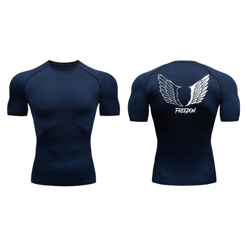 Warriorgearr™ Freedom Compression T-Shirt