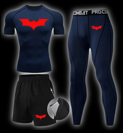 Batman Short Sleeve Compression | Set - Warrior Gear