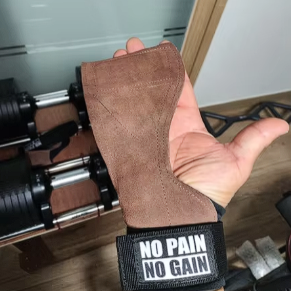 Warriorgearr™ Cowhide Leather Lifting Grip