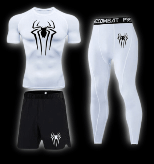 Spiderman Short Sleeve Compression Shirt | Set - Warrior Gear