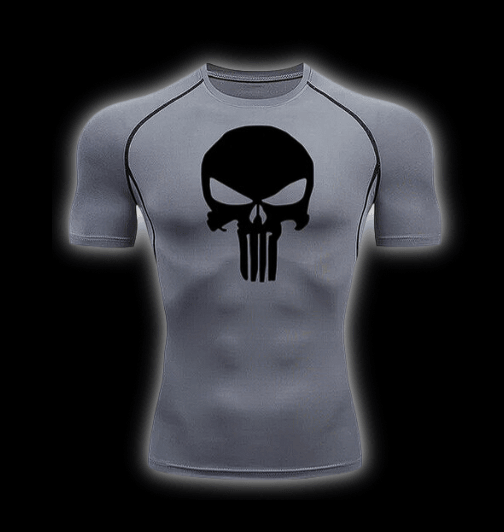 Punisher Short Sleeve Compression Shirt | Set - Warrior Gear