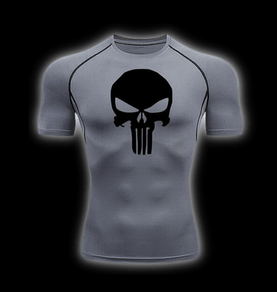 Punisher Short Sleeve Compression Shirt | Set - Warrior Gear