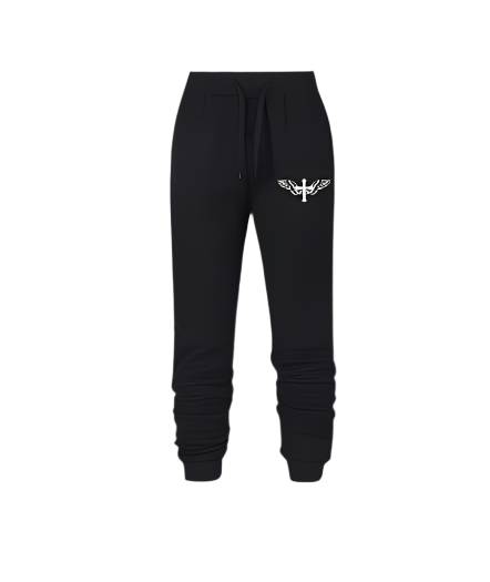 Cristian Sweatpants - lightweight, breathable gym wear with elastic waistband and side pockets.