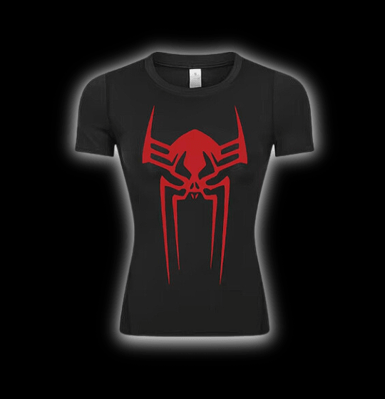 Spider 2099 Short Compression Shirt