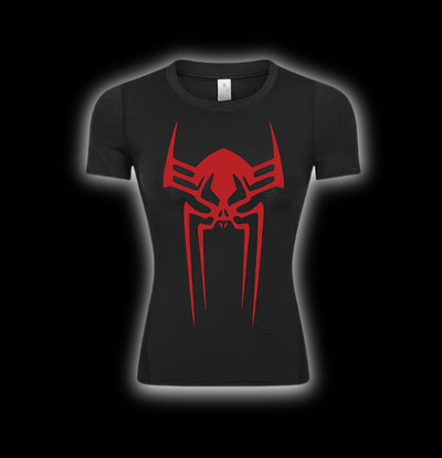 Spider 2099 Short Compression Shirt