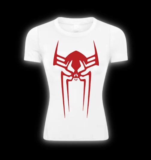 Spider 2099 Short Compression Shirt