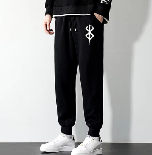 Berserk Sweatpants with adjustable waistband and deep pockets, ideal for gym and casual wear.