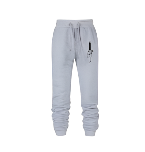 Jujutsu Kaisen sweatpants with graphic details, adjustable waistband, and deep pockets.