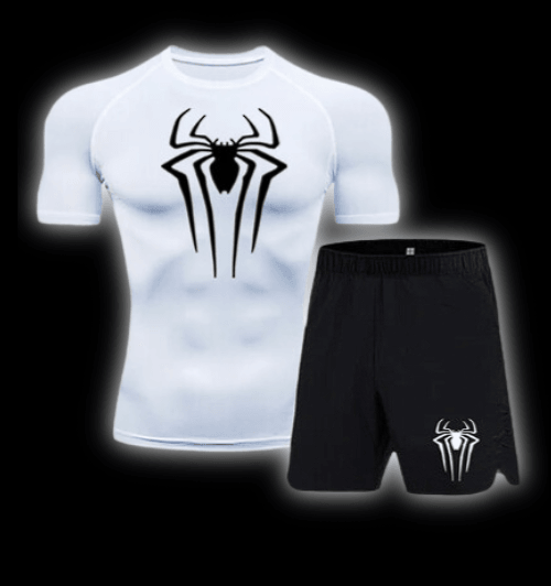 Spiderman Short Sleeve Compression Shirt | Set - Warrior Gear