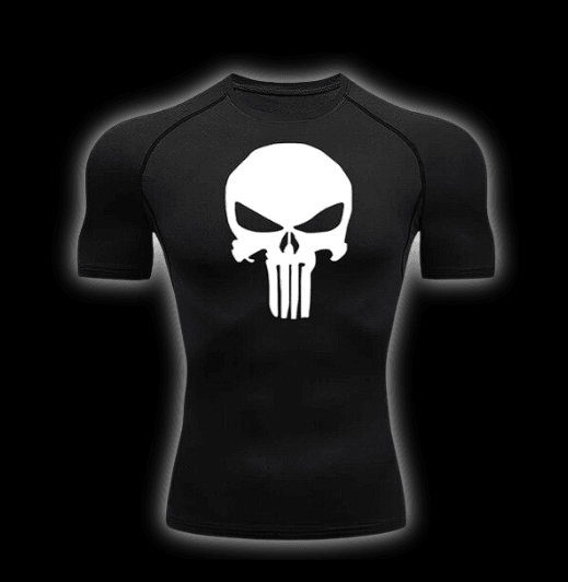 Punisher Short Sleeve Compression Shirt | Set - Warrior Gear