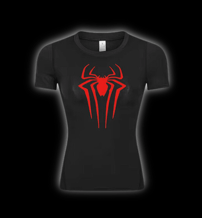 Spider Compression Shirt Short