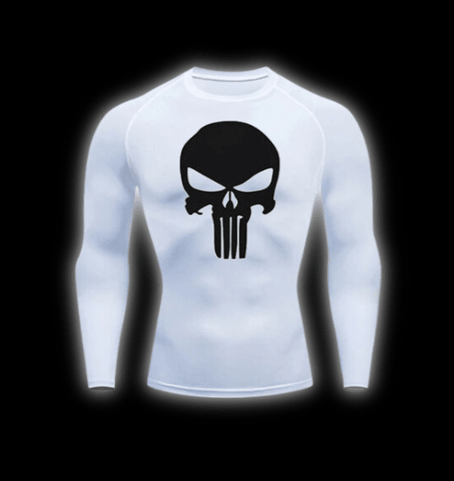 Punisher Compression Shirt Short/Long - Warrior Gear