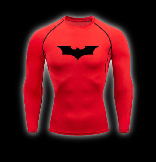 Batman Long Sleeve Compression Shirt | Set - Warrior Gear