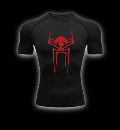 Spiderman 2099 Short Sleeve Compression Shirt - Warrior Gear